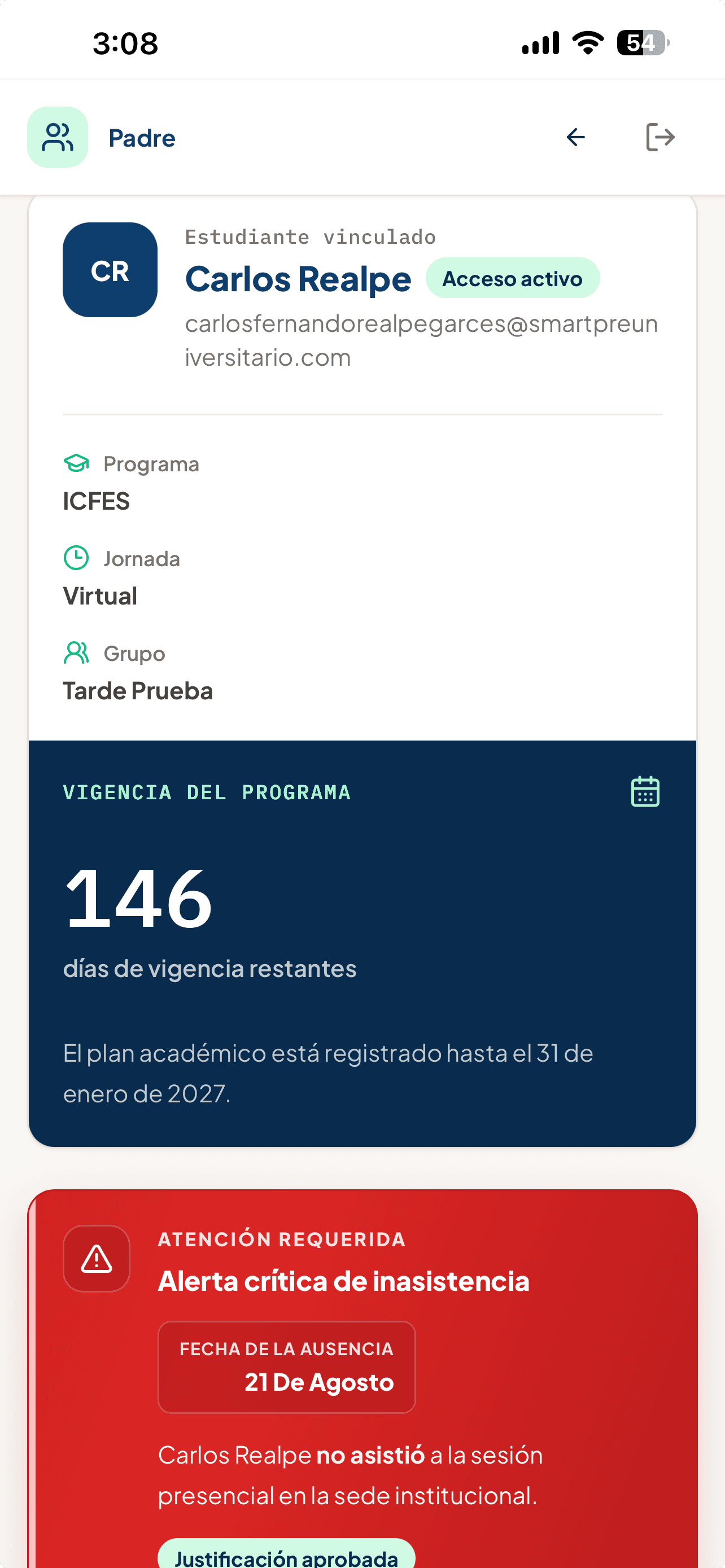 Portal de Padres